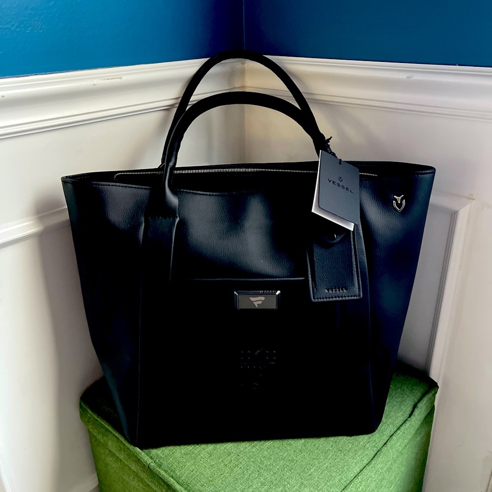 Vessel NFL luxury leather tote.